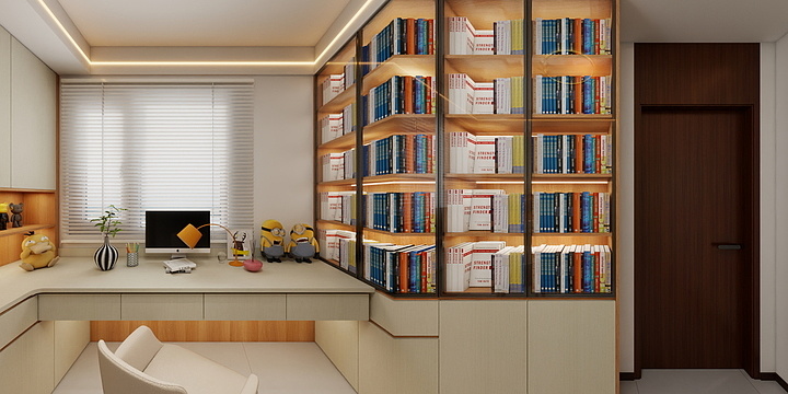 九鼎空间2679-3.4.7区95平小三室-装修设计方案