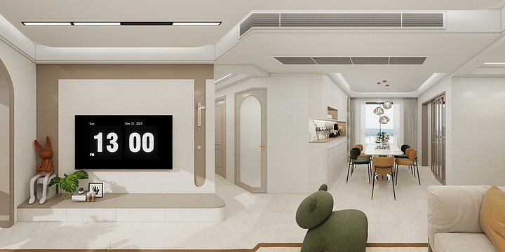 小茴仔-华延瑞府雅居-装修设计方案