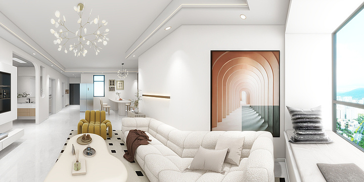 周琦琦一BK-蚌埠·春江花月2-2-2604-装修设计方案