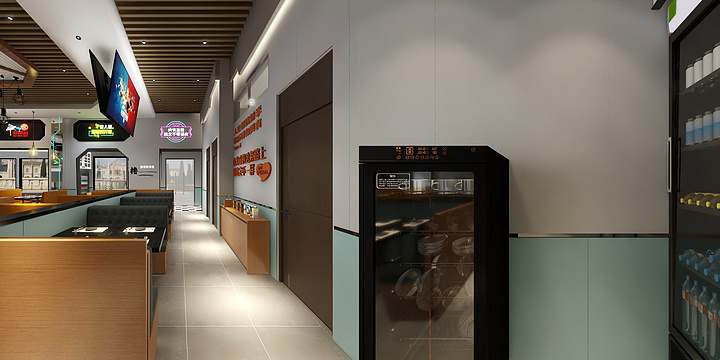 牧落设计-杨老大烤肉-装修设计方案