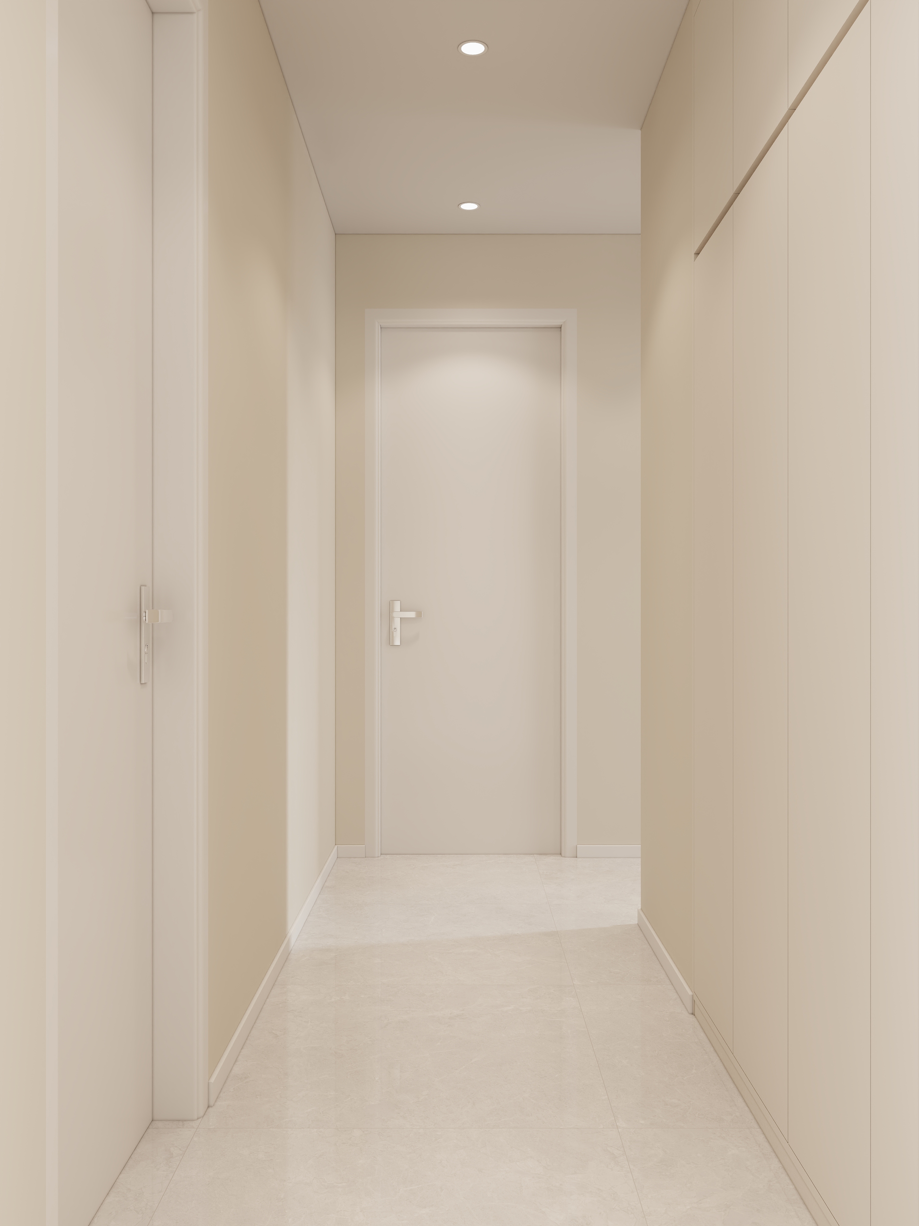 设计师赵响-《有风小院》奶油风格98平方3室2厅2卫装修效果图