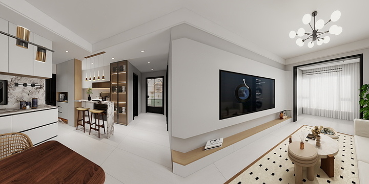 全案设计周z-海德公园81㎡3室-装修设计方案