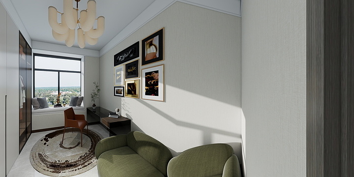 全案木业定制1-秦都花苑苏先生设计方案-装修设计方案