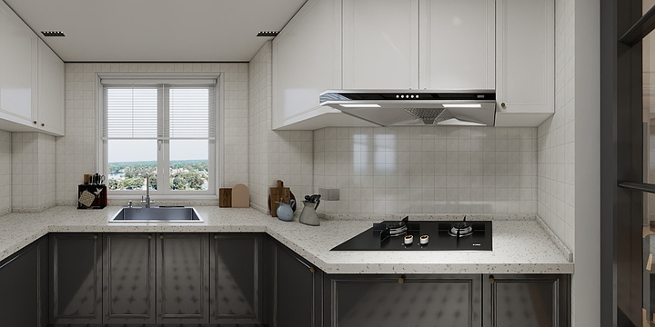 意禾空间设计工作室-蝶湖湾5-101方案2 -装修设计方案