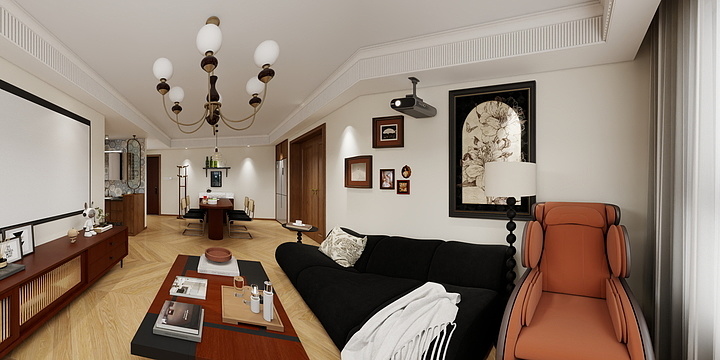 设计拓者-中古风 最终-装修设计方案