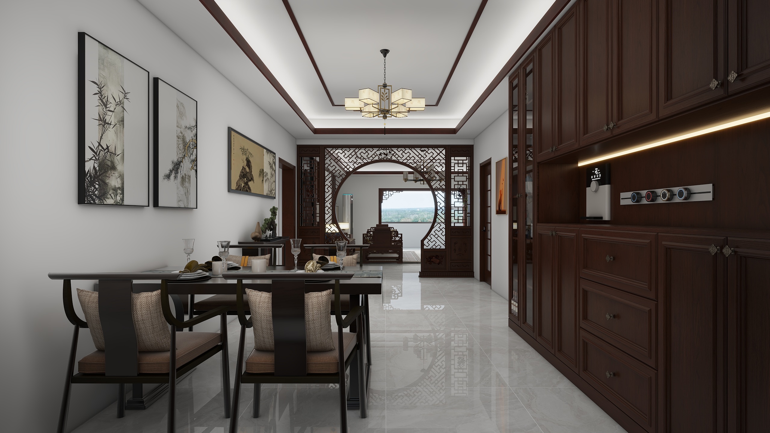 讲风-峰峰新城佳园装修效果图