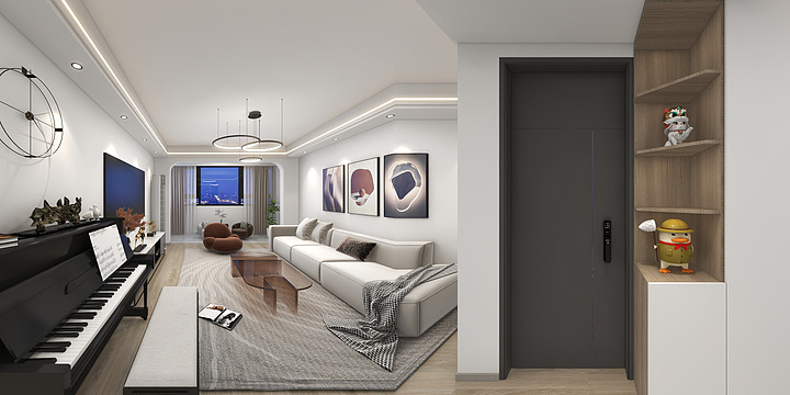 室内设计师丨張杰-天润上层苏姐-装修设计方案