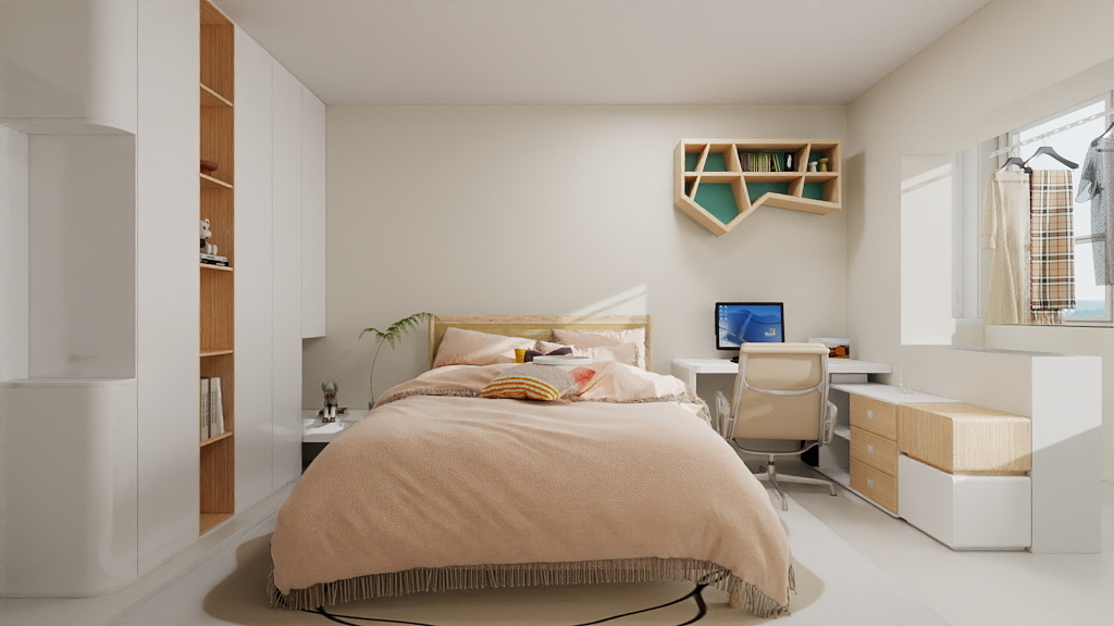 1esus-首钢物业苹果园二区-6号楼-装修设计方案