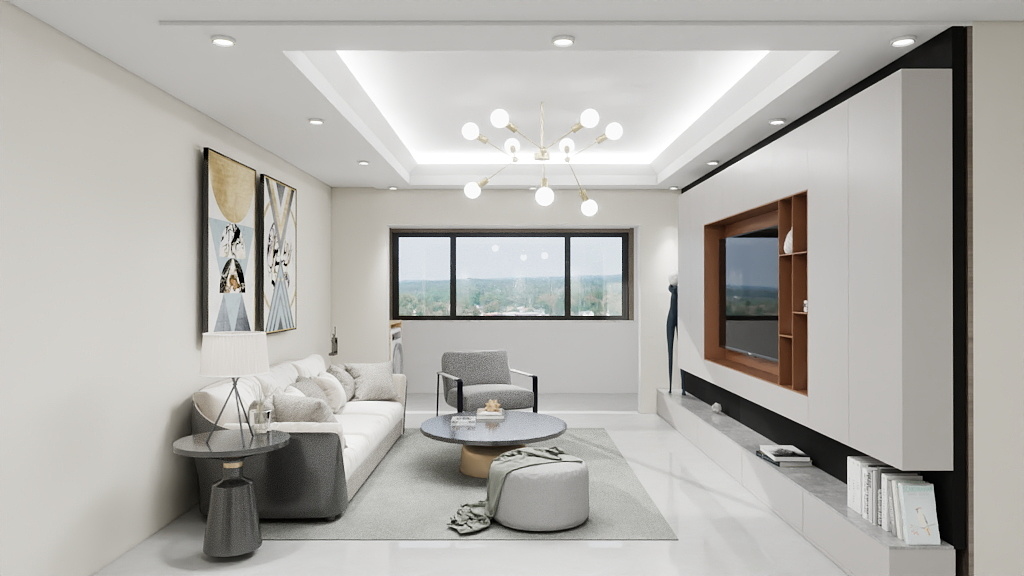 黄坦-锦升装饰-细柳二期B1-装修设计方案