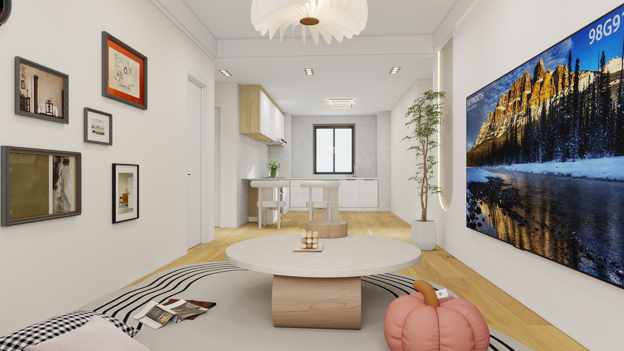 不出新手村的匠人-九韵风华97㎡3室-装修设计方案