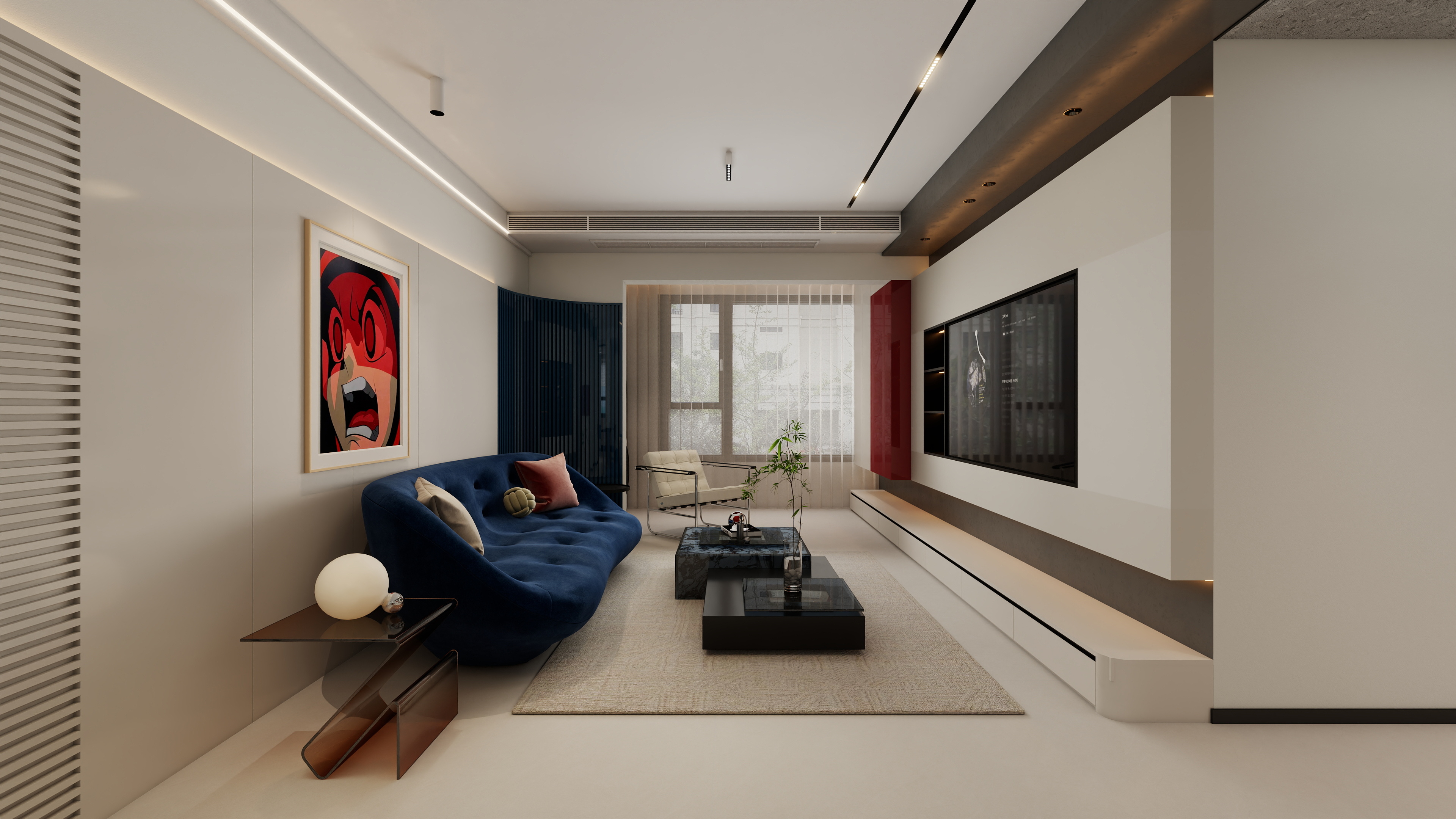 BEIYAN-DESIGN-【现代极简】璟宸102平三居室-装修设计方案