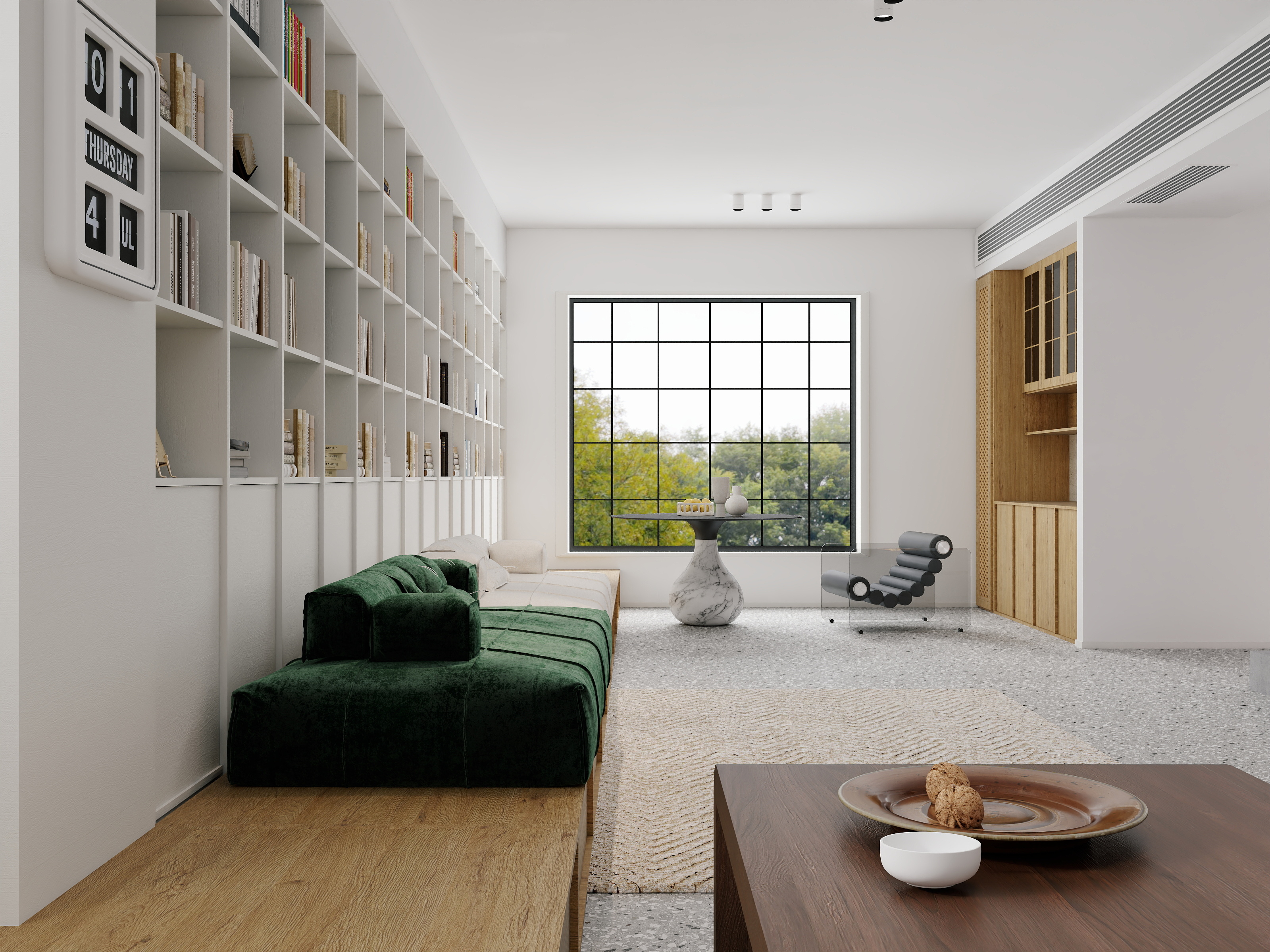 方源设计-现代极简水泥风-装修设计方案