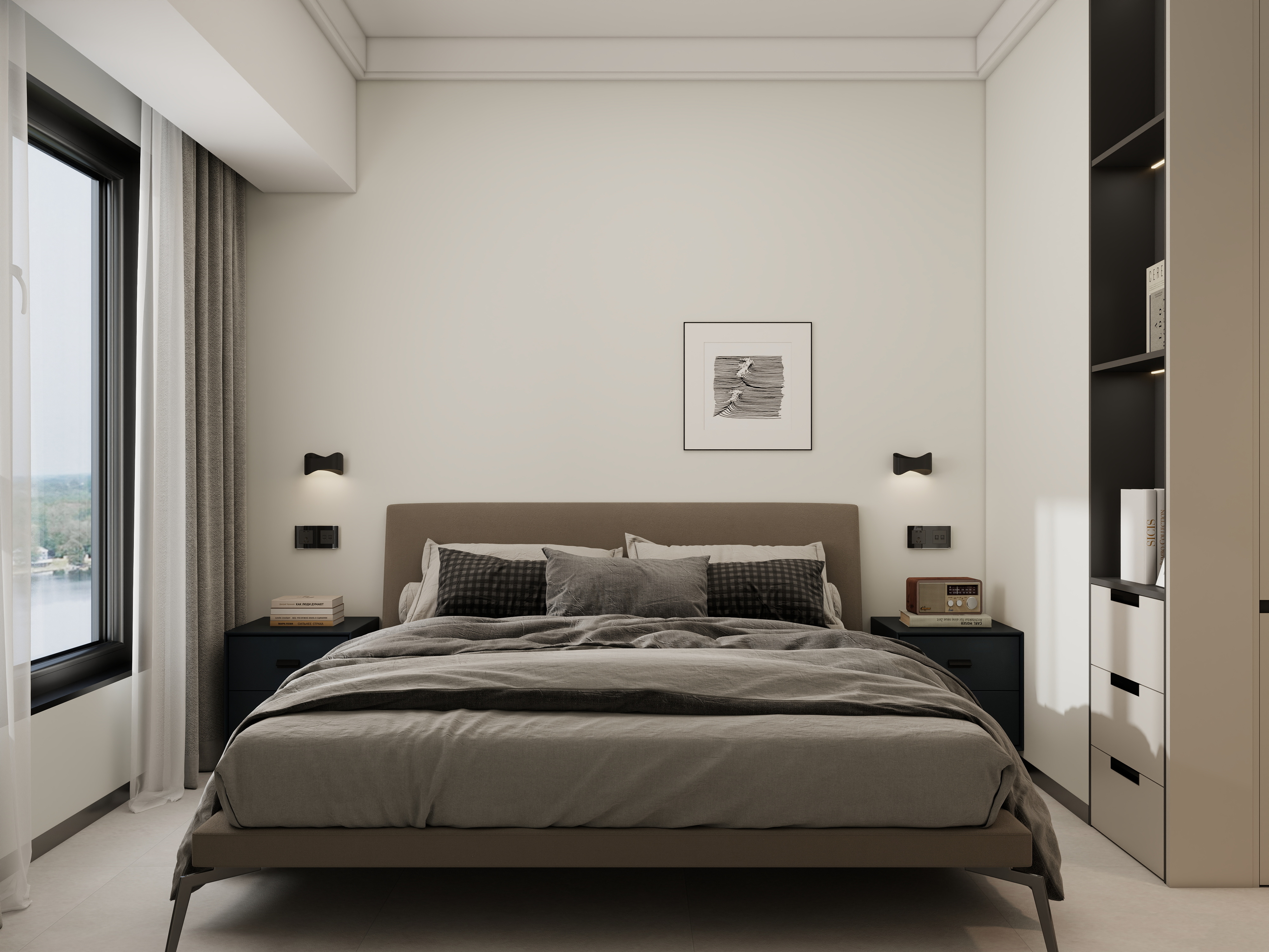 李佳洋-现代风格住宅设计装修效果图