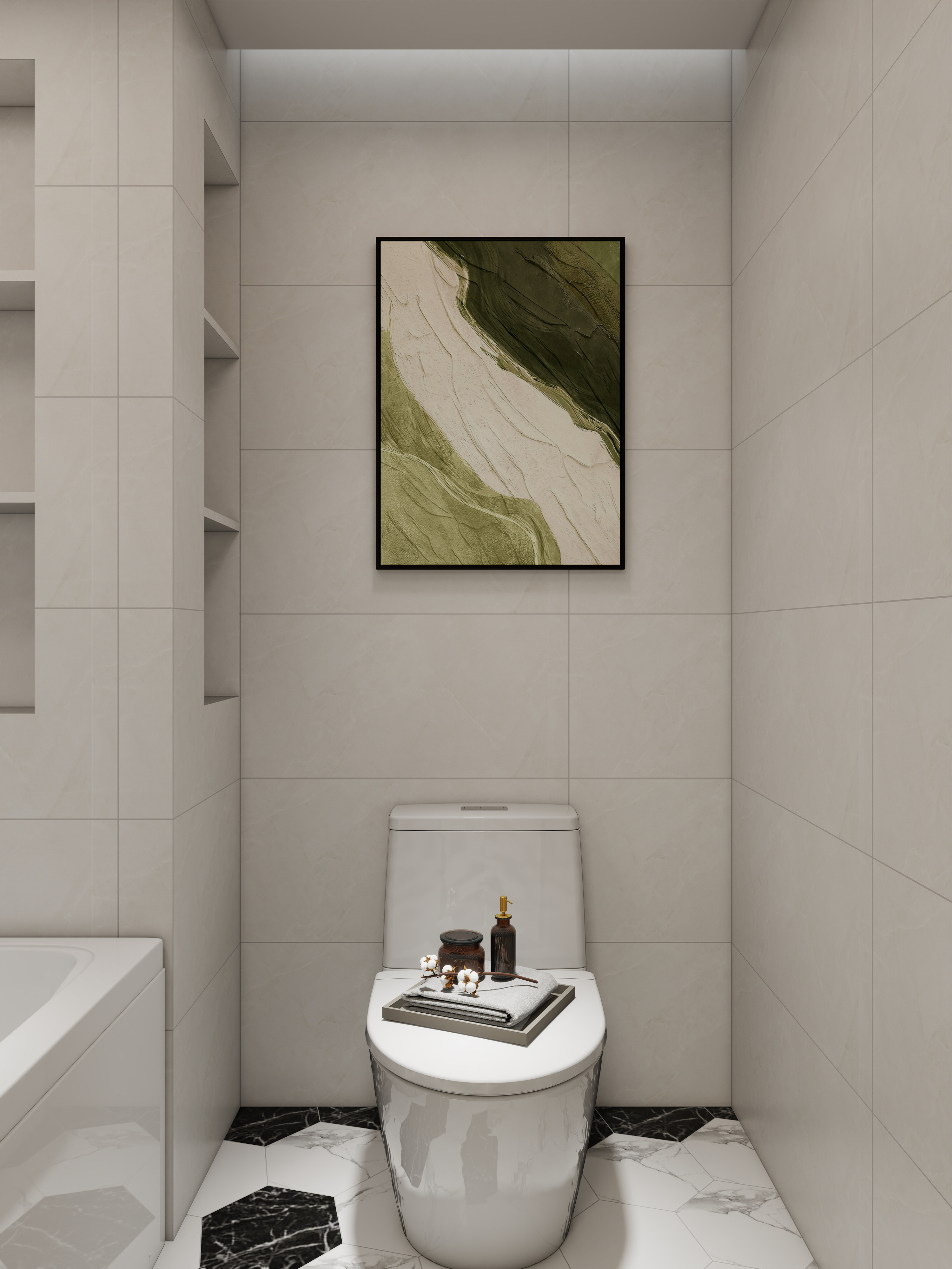 S.Q丨空間設計-酒店双人间效果图-2-装修设计方案