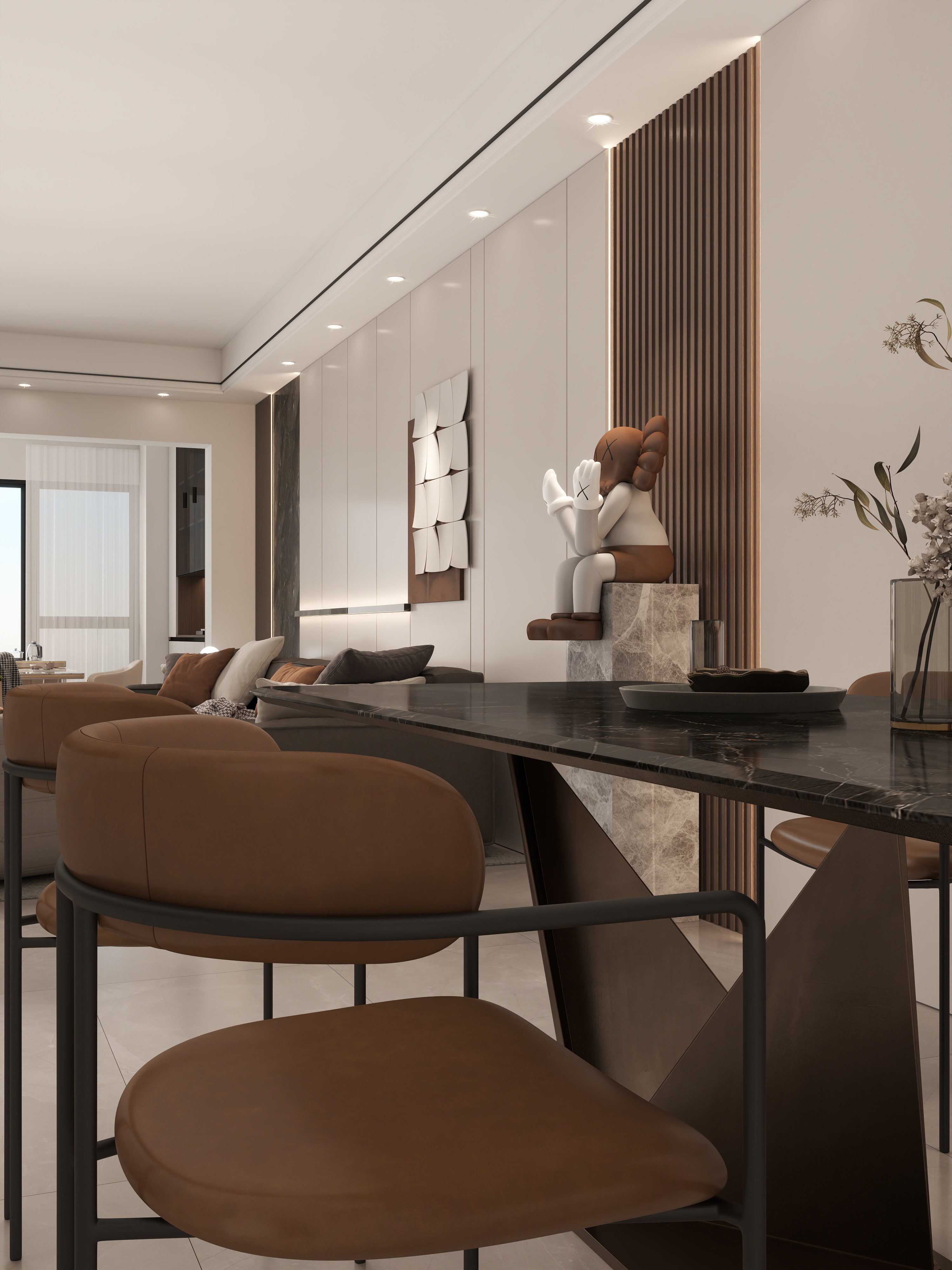 顶盛定制-宏丰新城1.0143㎡4室装修效果图