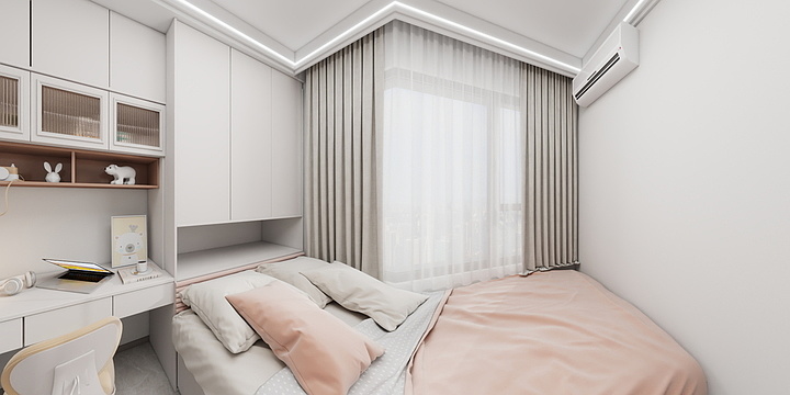 A浪谷博Sir-保利城2期89平示意图-装修设计方案