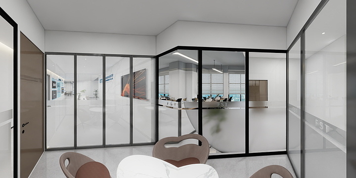 浮思特办公室方案-装修设计方案