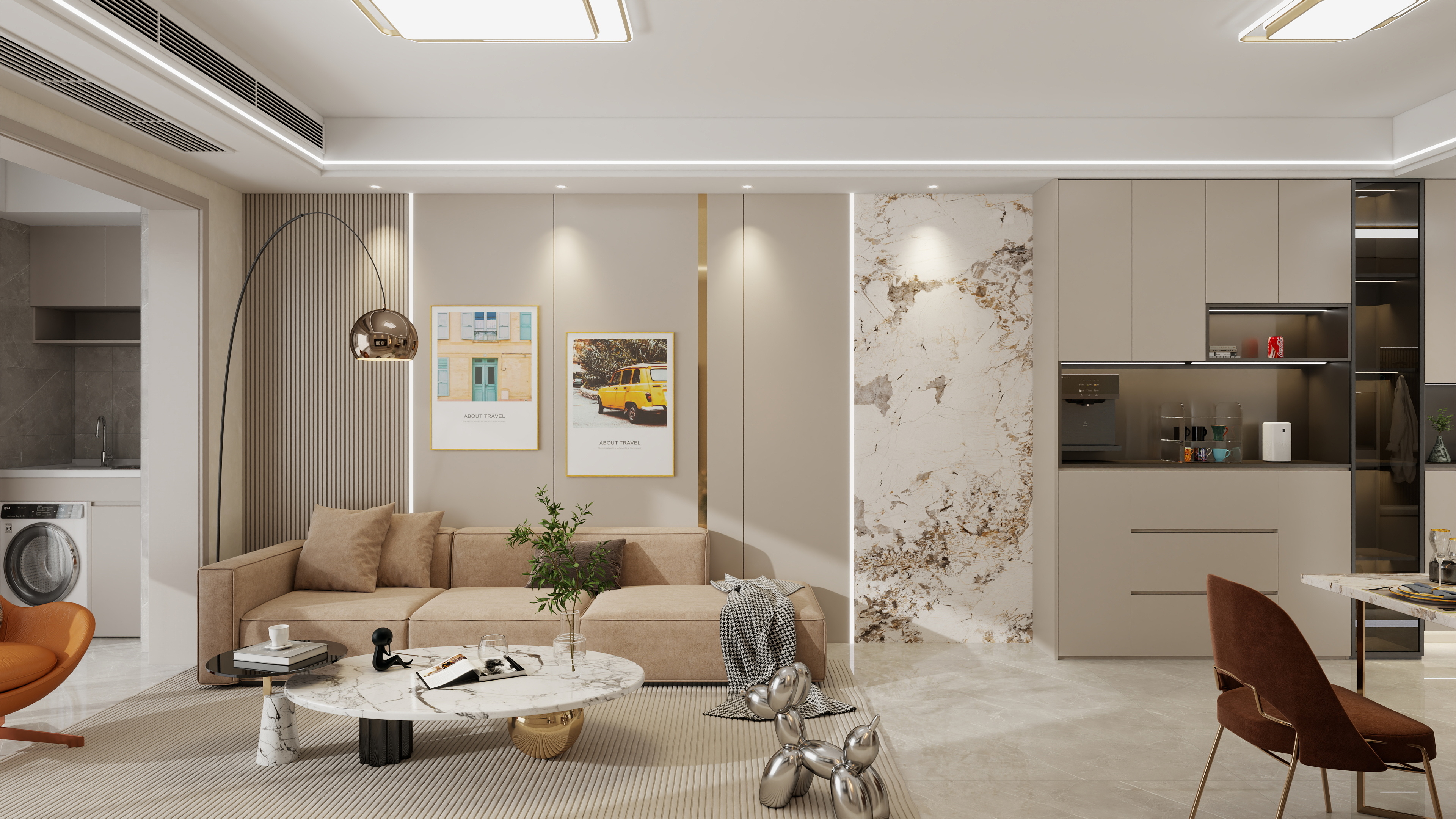 设计师余洋-​《质本​》现代108㎡-装修设计方案