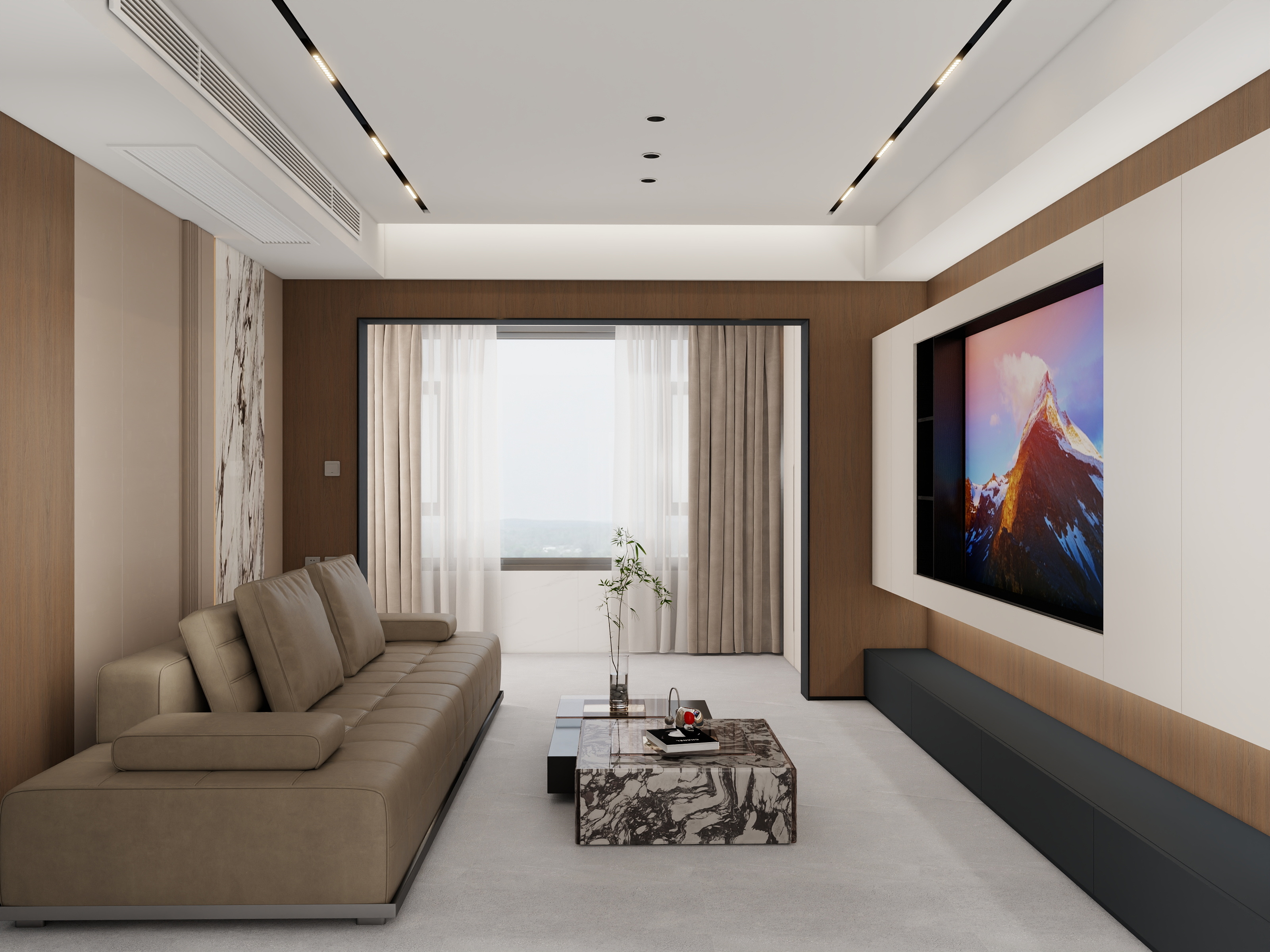 刘星-星湖湾纪女士140设计施工图-装修设计方案