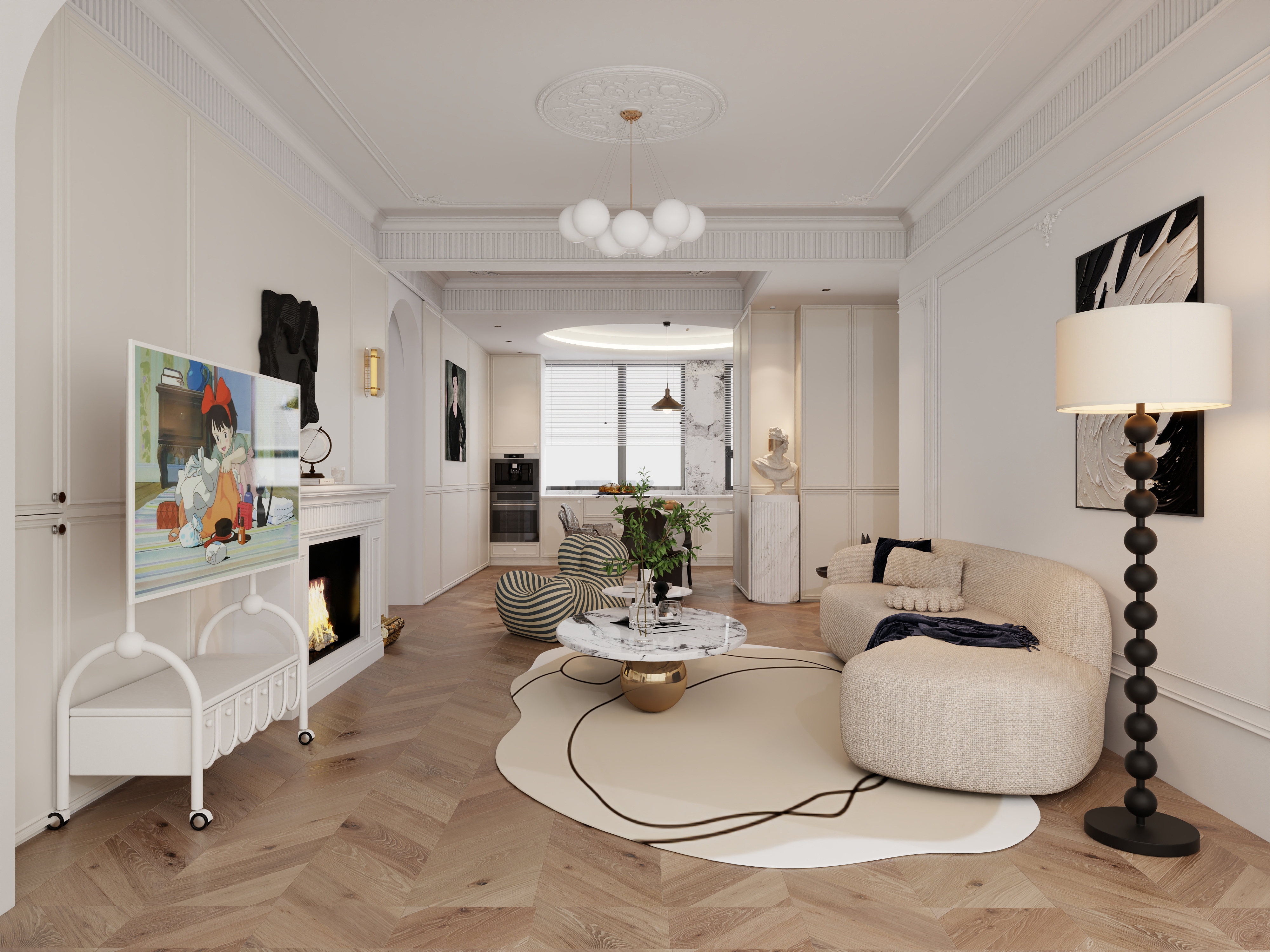 惠同学Designer-轻法式-装修设计方案