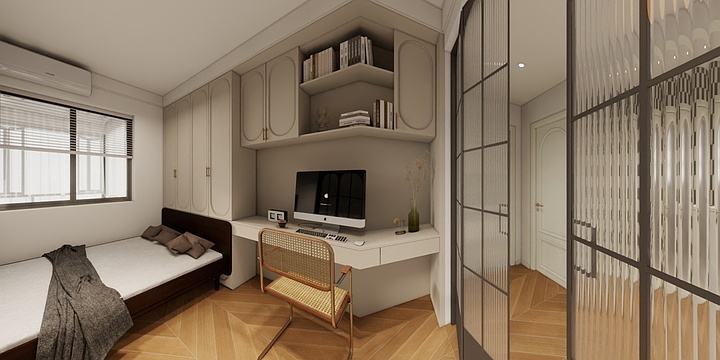 雅宅云筑丨陳俊丨-南宁轨道御澜上城B21-1503-贰-装修设计方案