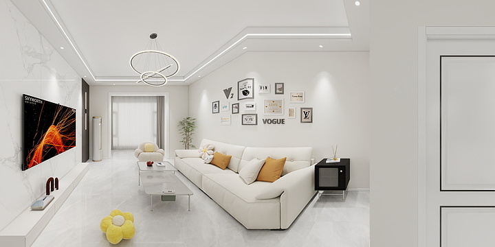 花开1-荣府9-1-401（96平）-改-装修设计方案