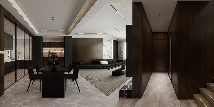 全案设计-陈强-贾 府-装修设计方案