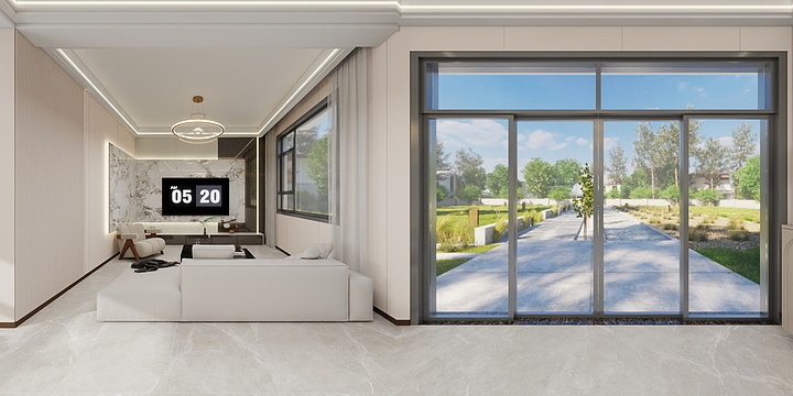 左邻空间设计-小池别墅-利宏-装修设计方案