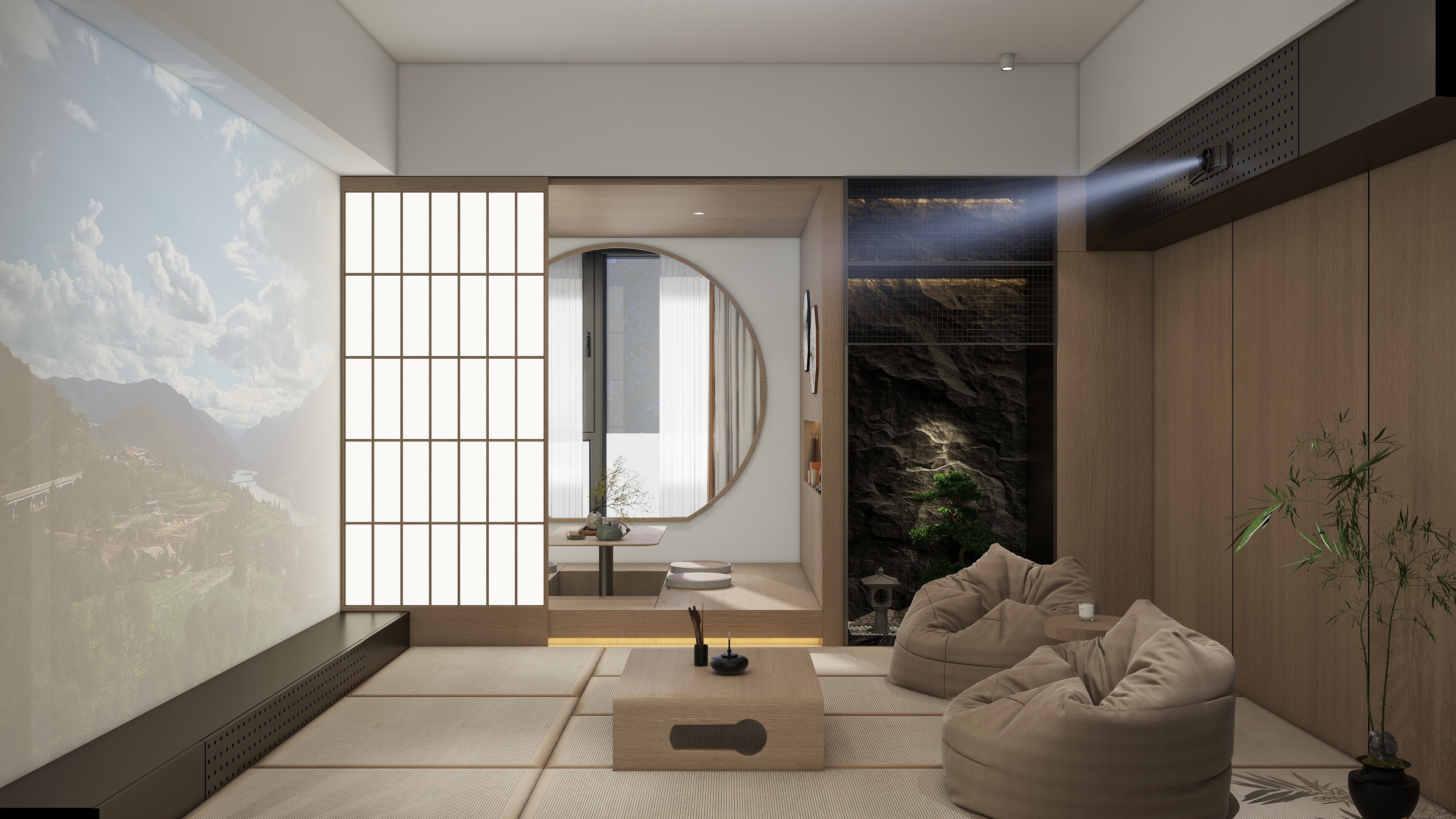 坎山饼锅锅-茶室私人影院-副本-装修设计方案