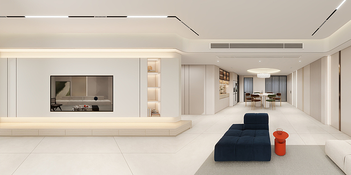 尚品花园6栋2梯204效果图-装修设计方案