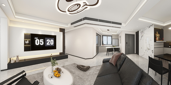 旭峰装饰-玥-中央公园5-602-(1)-装修设计方案