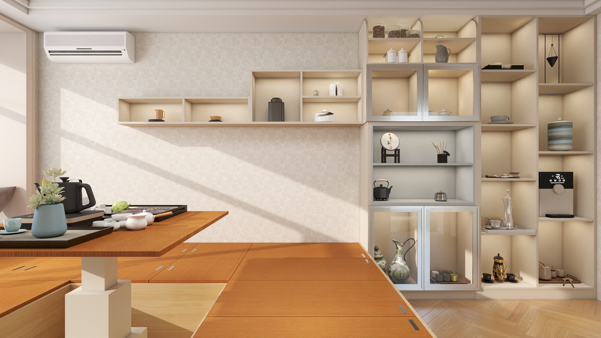 半琉璃-茶室-装修设计方案