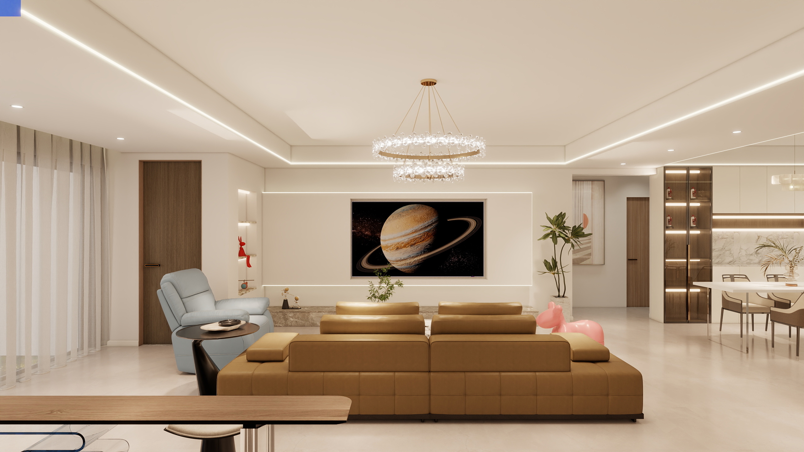 刘磊8477-金科集美嘉悦-轻奢-装修设计方案