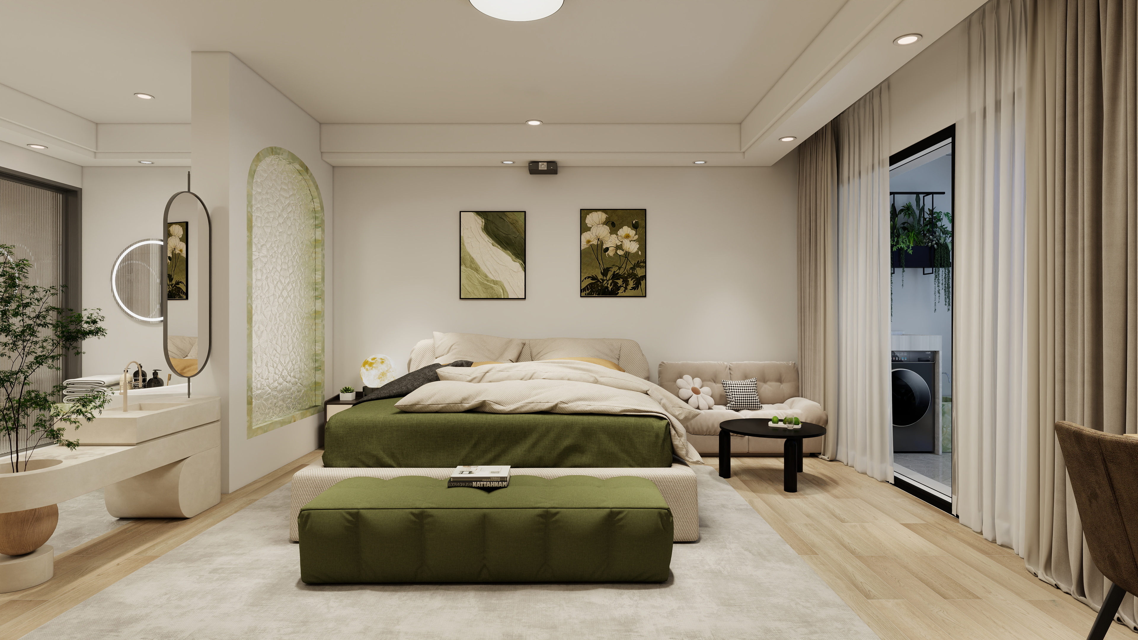 LLL..-现代简约54㎡-装修设计方案