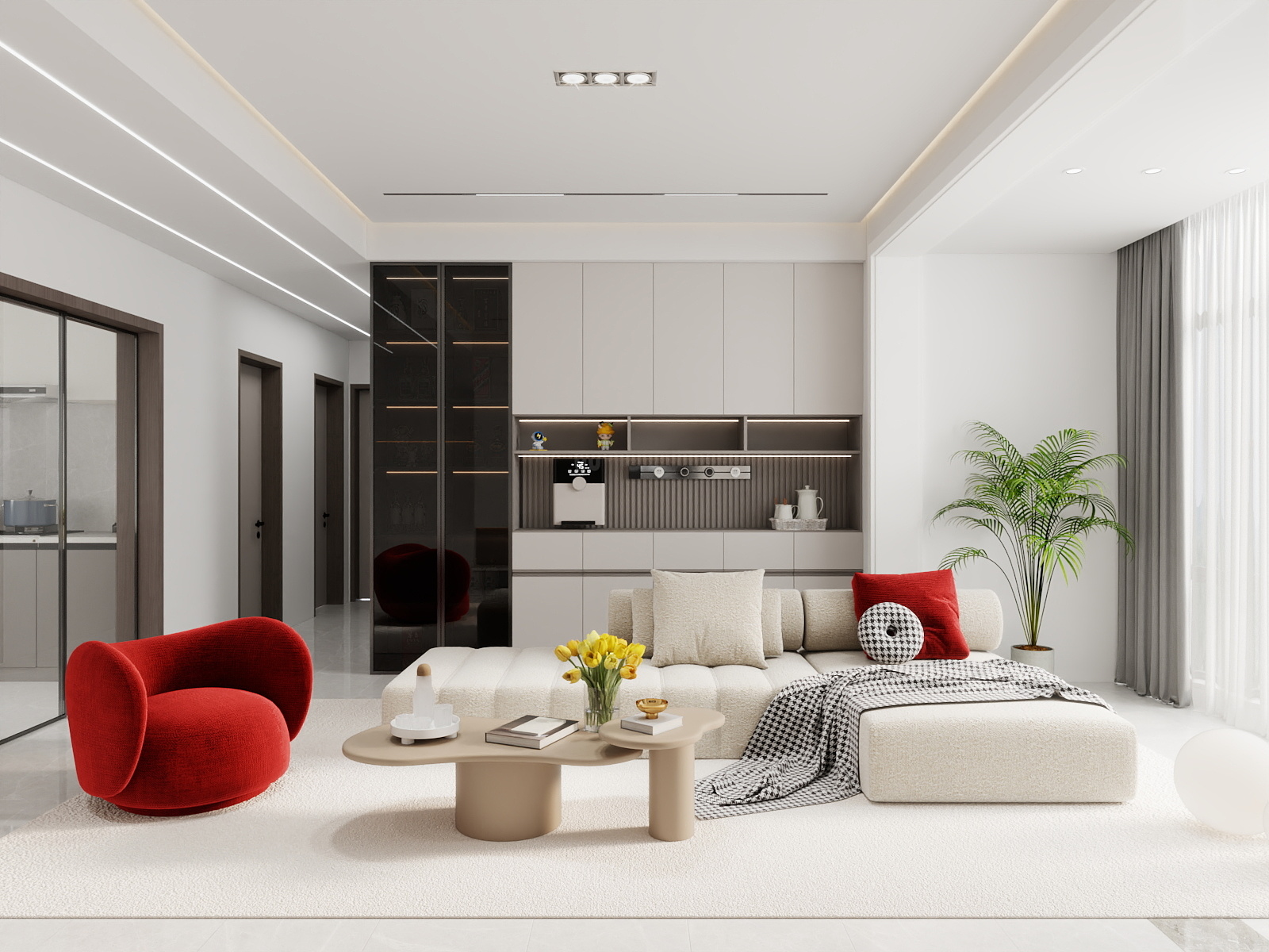 @四维空间-碧桂园玖玺台86㎡2室-装修设计方案