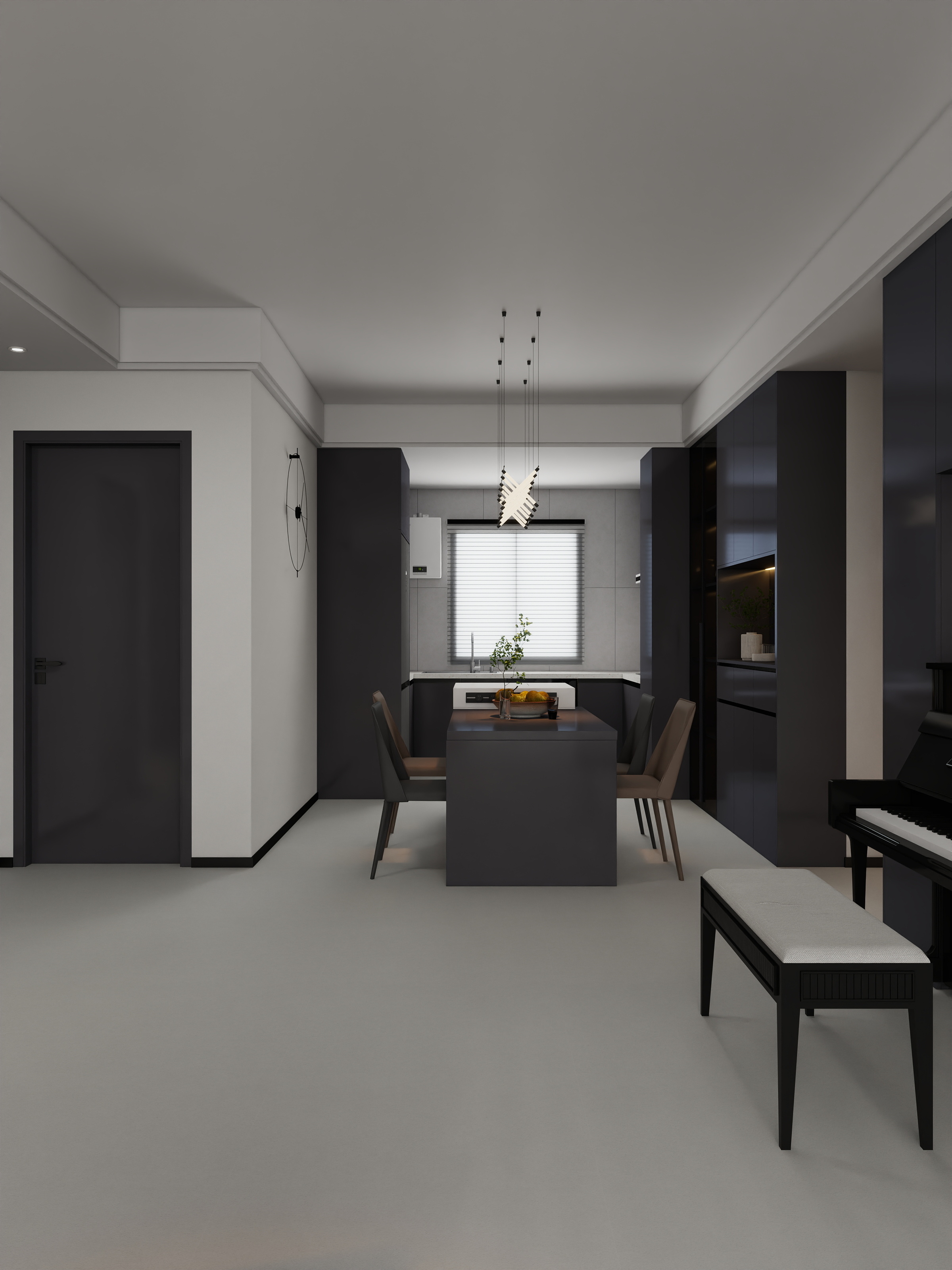 王玻-129㎡3室-装修设计方案