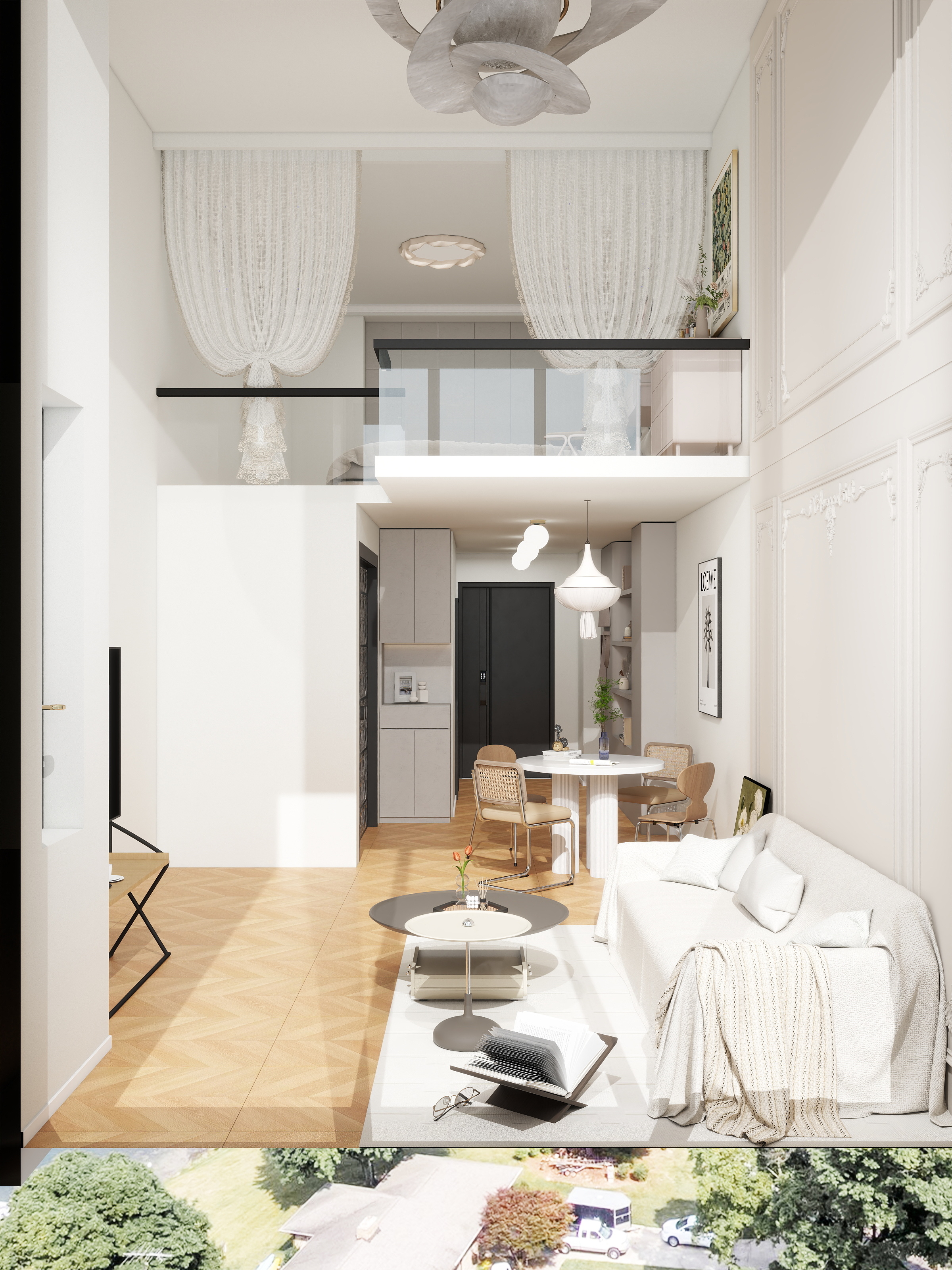 请叫我李设计师-濮阳中心loft-装修设计方案