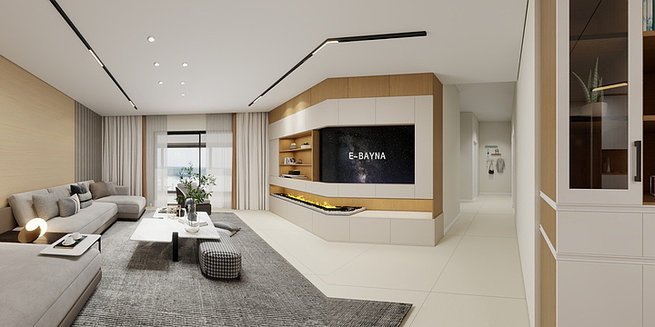 柳州华振装饰有限公司-丽景嘉苑126㎡3室-装修设计方案