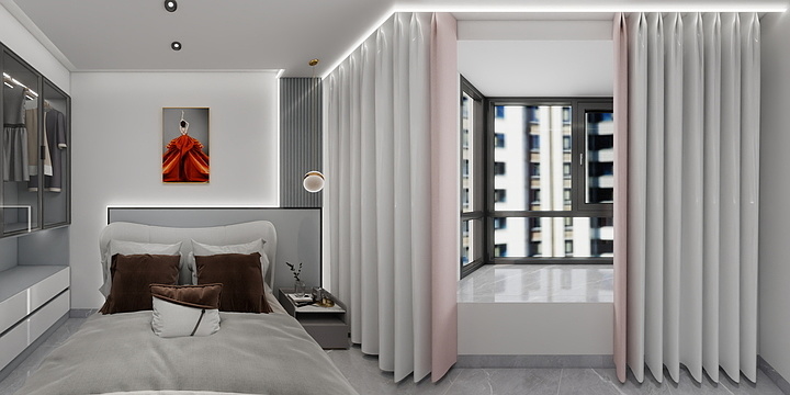 网络设计工作室-观塘桥陈姐家雅居7-6（15523802352）-装修设计方案