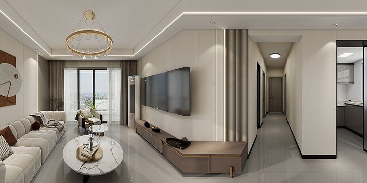 设计|小意-中源誉峰-梁生--装修设计方案