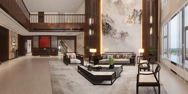 阿郎哥设计-自建房196㎡-装修设计方案