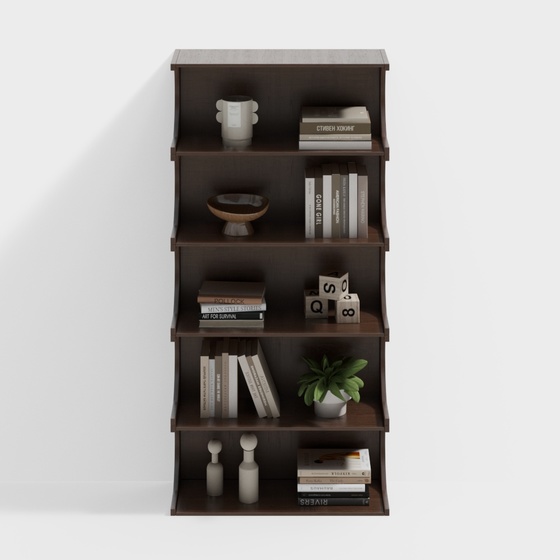 Retro Bookshelf