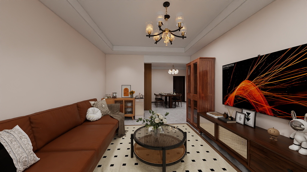 美美一天-明珠南苑-装修设计方案