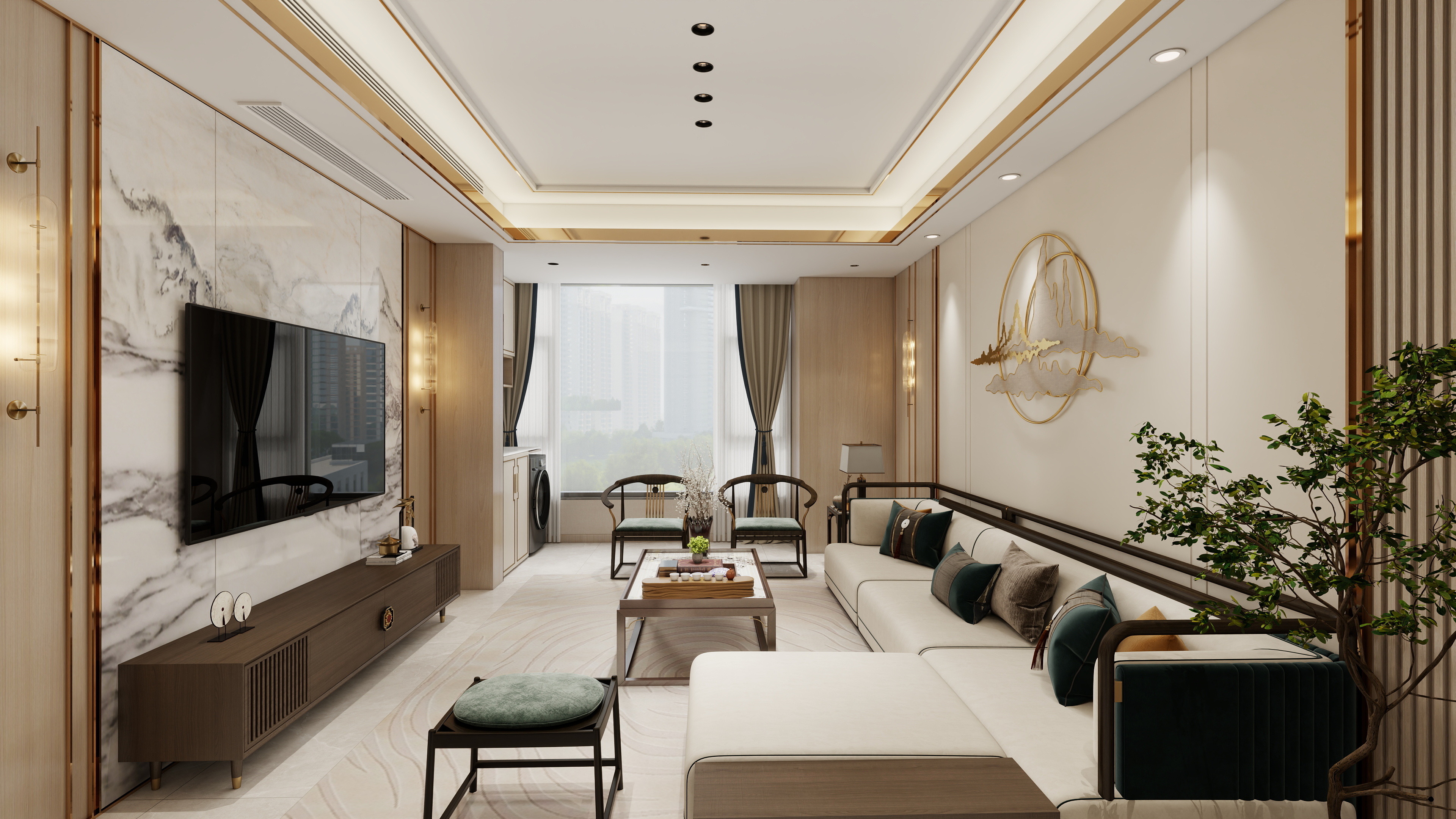 wh12wh-江湾城 新中式  调整1-装修设计方案