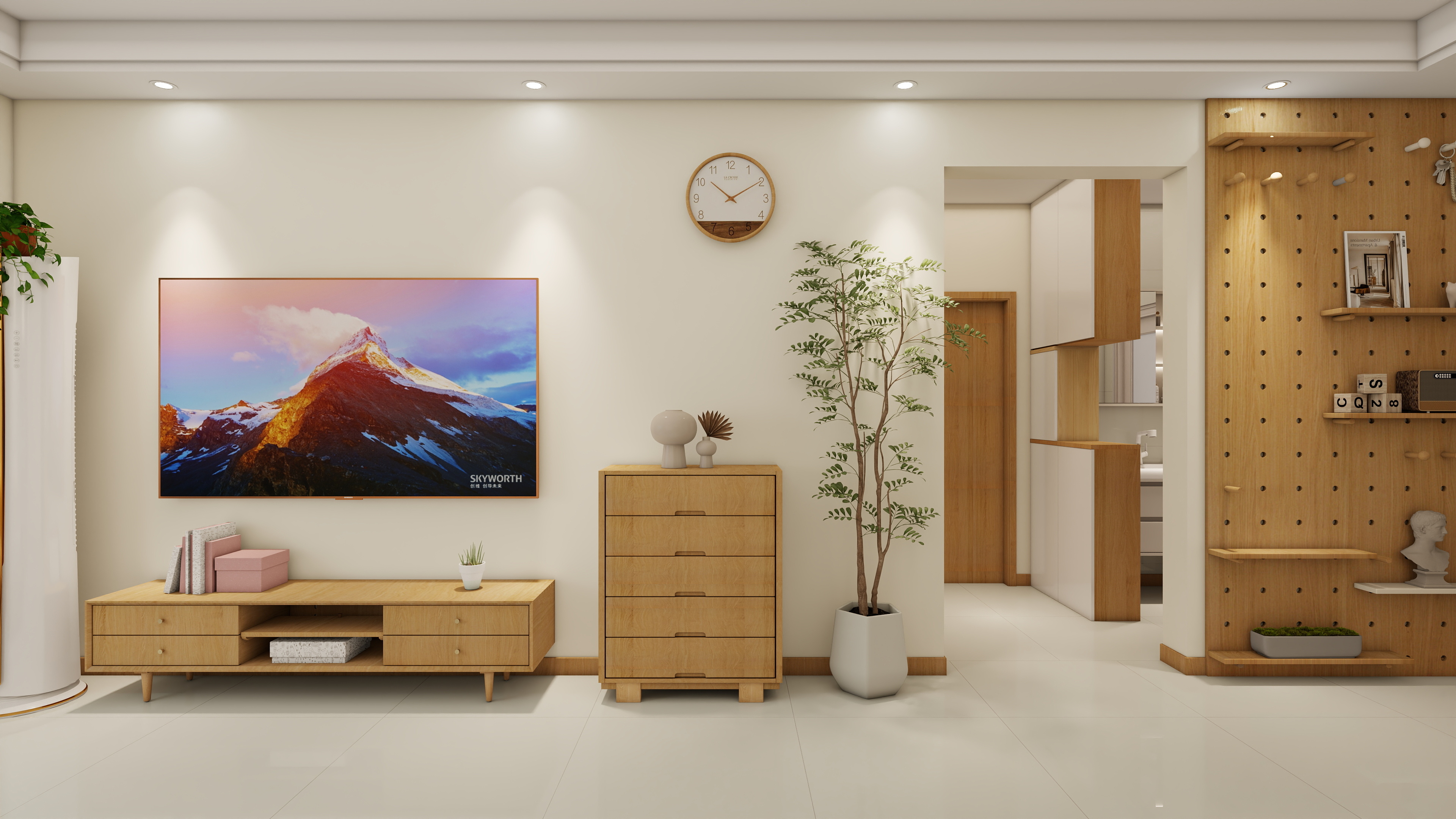 絆城烟沙乀染指年华-77㎡2室-装修设计方案