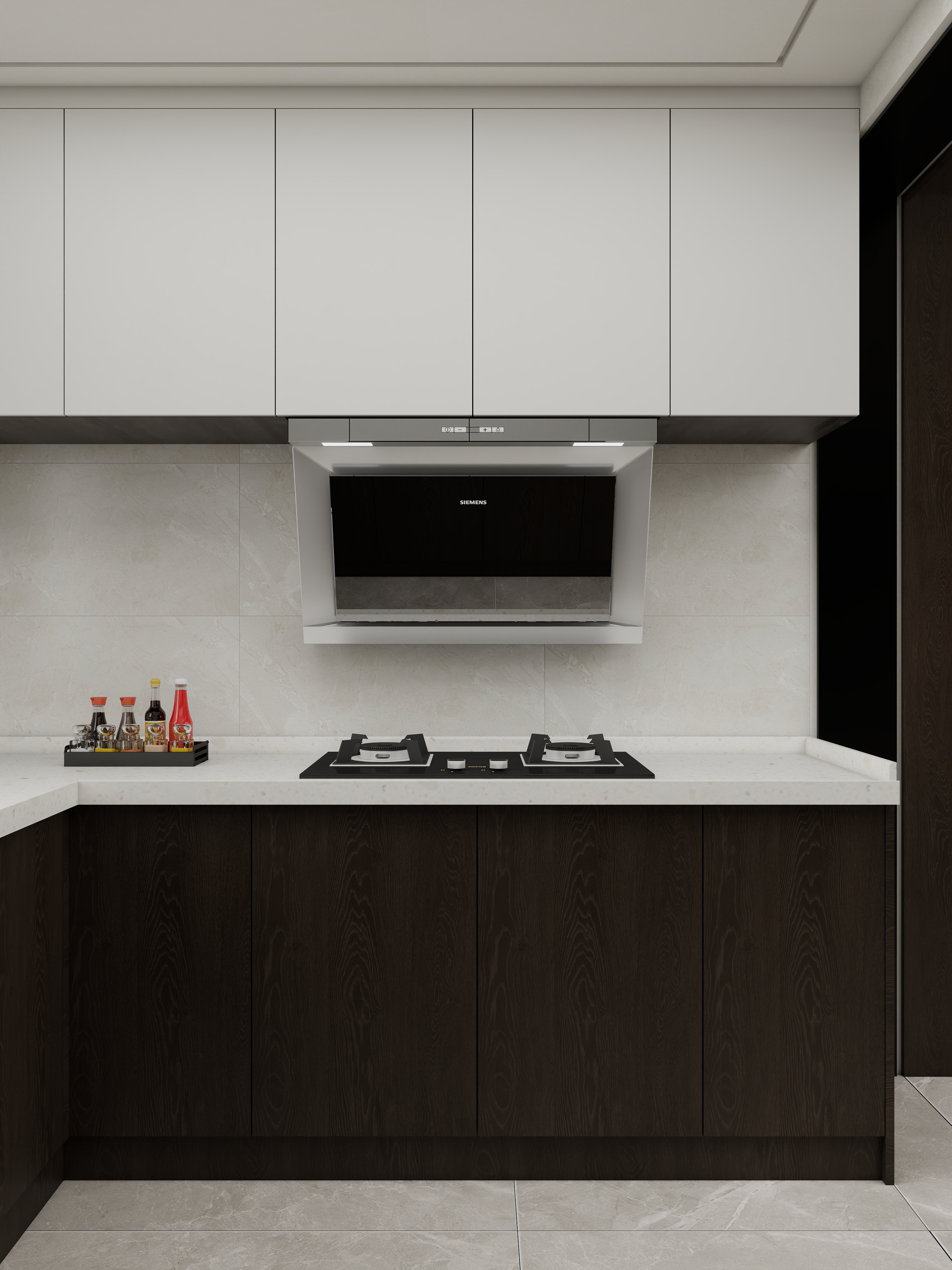 壹诺设计工作室-意式极简装修效果图