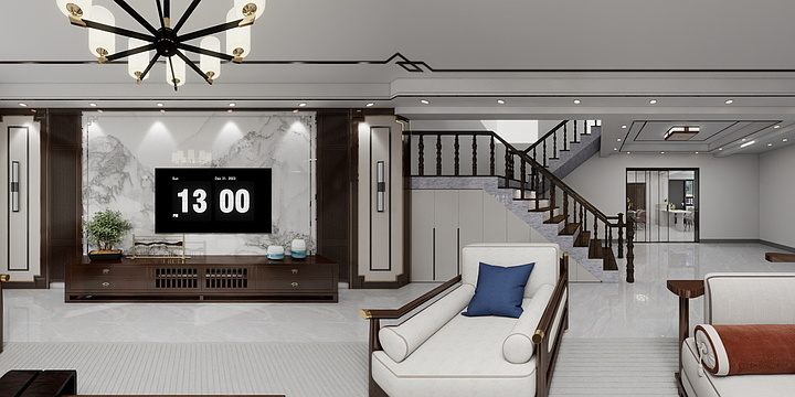 小美爱设计-2024.9.11周至县终南镇三湾村自建房（大哥）-装修设计方案