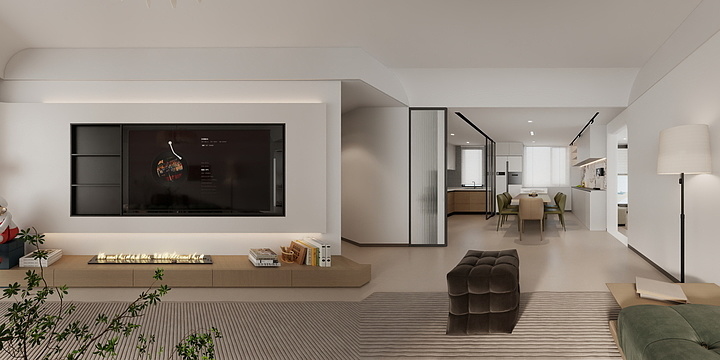 KaroDesign-美庐天下城116㎡3室-装修设计方案