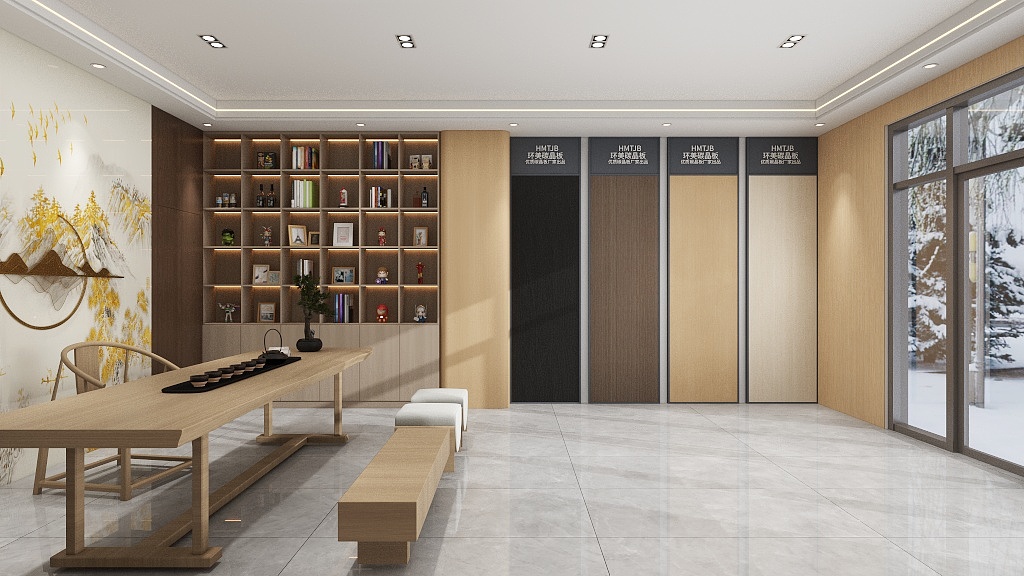 环美设计-241-碳晶板展厅设计-装修设计方案