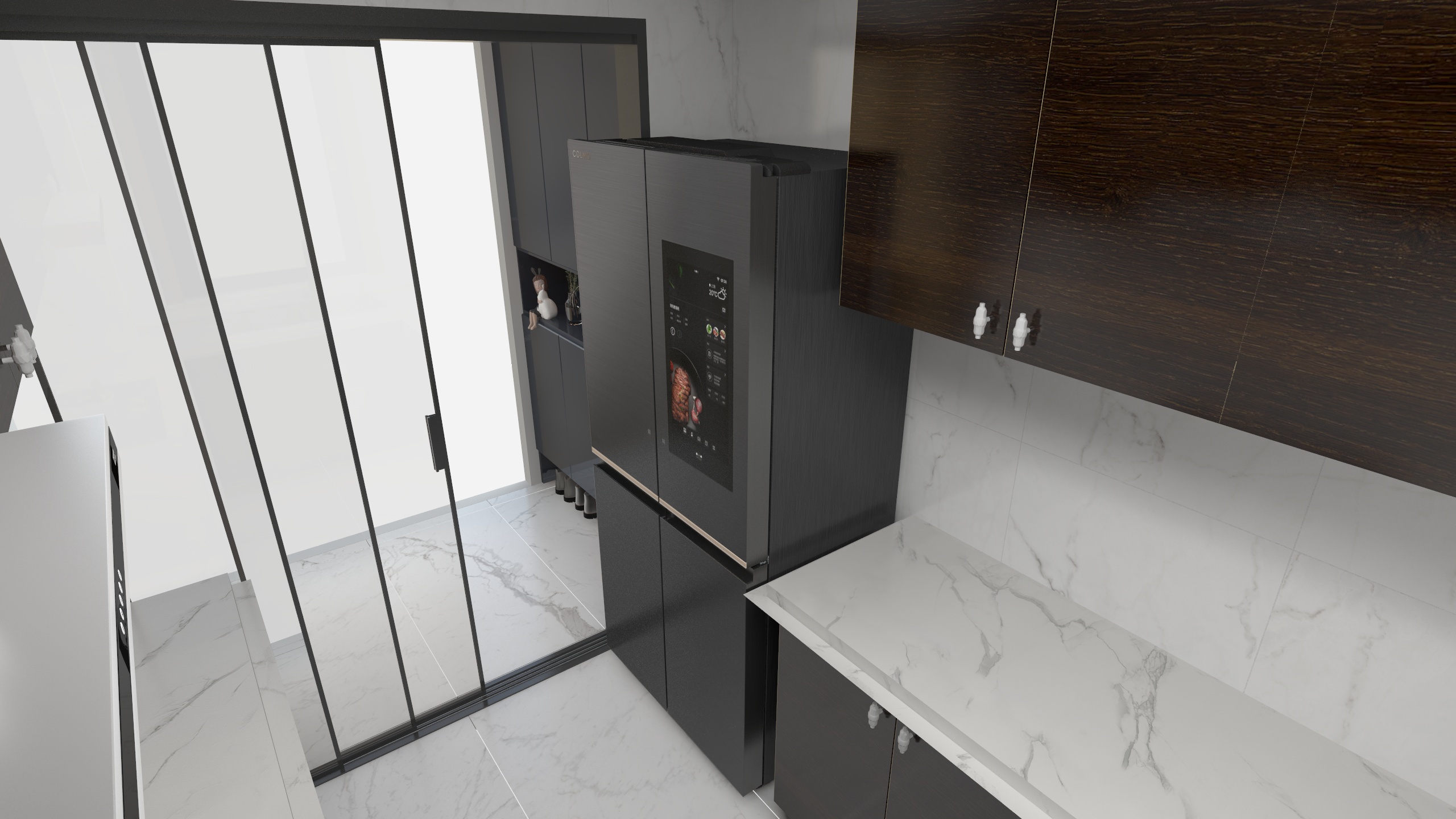 我会说nonono-榻榻米+书桌-装修设计方案